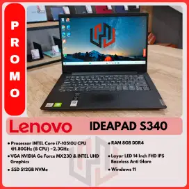 LENOVO S340 SPEK GAHAR COCOK UNTUK DESAIN NORMAL SEMUA