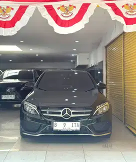Mercedes C250 AMG Panoramic 2016 July Automatic Hitam Metalik Vieta Mo