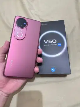 Vivo V50 5G 12/256GB Lengkap Mulus