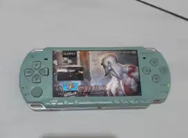 Psp sony slim emerald 50 game mulus siap main game ps1 ps2