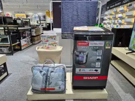 Promo cicilan kulkas sharp Bunga Mulai 0% bebas 1x cicilan