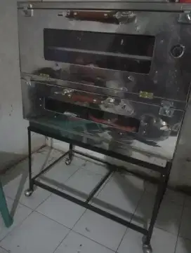Oven kue gas stainless manual