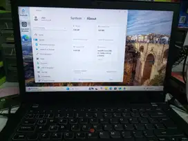 Laptop Lenovo T480 kondisi bagus jual BU