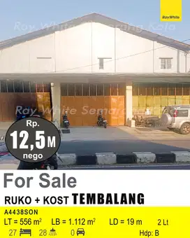 DIJUAL RUKO DAN KOST DI TEMBALANG A4438