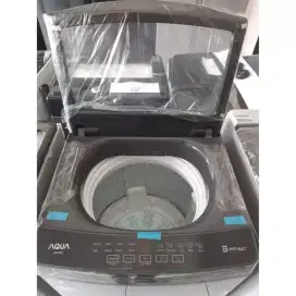 Mesin cuci 1 tabung aqua 9kg