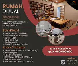 DIJUAL RUMAH – POSISI HOOK, HALAMAN LUAS & LOKASI PREMIUM!