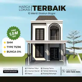 Dijual Rumah Mewah 5 Menit Hypermart Yasmin Free SHM