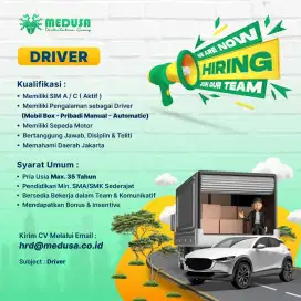 LOWONGAN UNTUK DRIVER