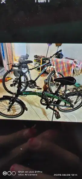 Sepeda lipat polygon dewasa