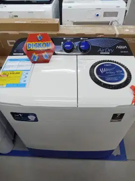 Mesin Cuci Aqua 2 Tabung