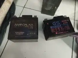 Aki accu motor soak rongsok