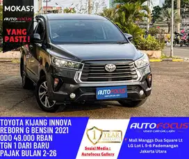LOW KM Toyota Kijang Innova Reborn 2.0 G AT Facelift  bensin Abu Grey