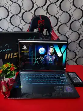 MSI  CYBORG 15 MULUS LIKE NEW VRAM 6GB [GEN 12] SSD 512GB  Nvidia RTX