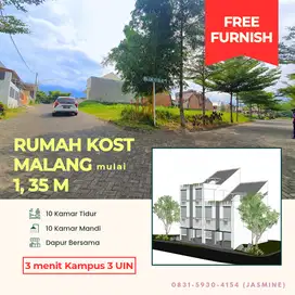 Rumah Kost FREE FURNISH Malang!