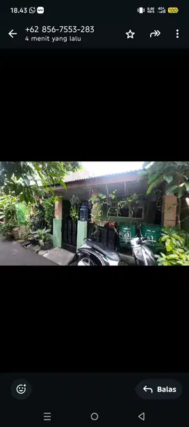 Dijual Rumah Asri di Duri Gerindo jakarta