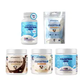 Vitamatic Bovine Colostrum Powder / Capsules