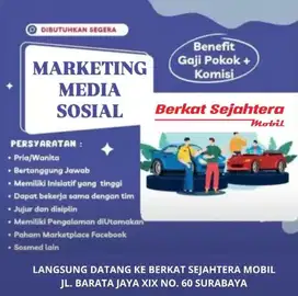 Dibutuhkan Posisi Marketing Media Sosial