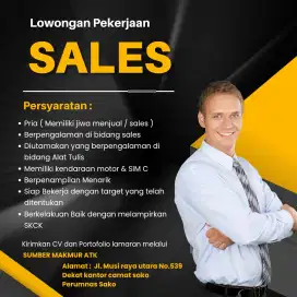 Lowongan Sales ATK