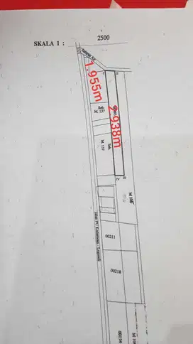 DIJUAL TANAH INDUSTRI STRATEGIS NOL JL RAYA LEGUNDI DRIYOREJO GRESIK