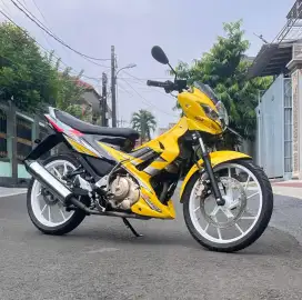 Satria f 150 restorasi