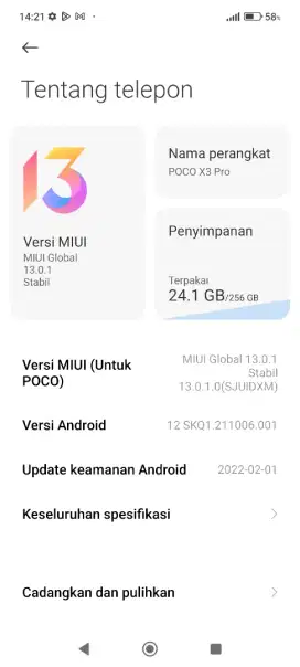Poco X3 Pro ram 8/256