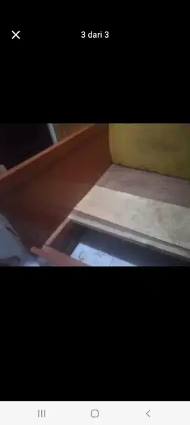 Dipan jati bekas
