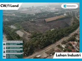 Tanah Kavling CW/1 Strategis di Kawasan Industri Krakatau Cilegon