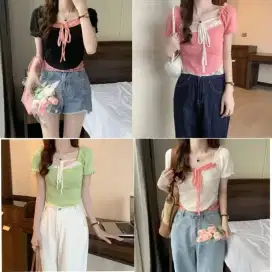 Aneka Baju Wanita Korean Style Terkini TRENDY, BAGUS & MURAH