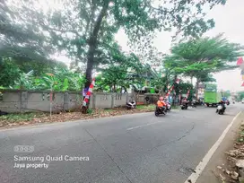 Tanah kosong di pinggir jalan raya kranggan jatisampurna LT.1670m SHM