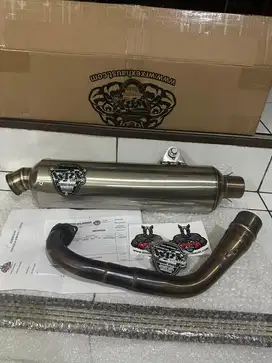 Knalpot New Xmax WRX S250 masih Garansi