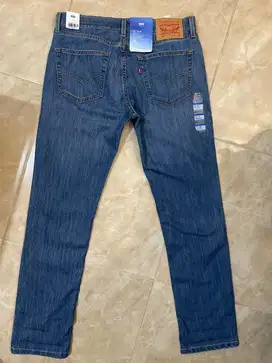 Celana Levis Original Baru Size 31 Luar Negeri Medium Blue