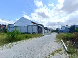 Tanah Kavling 161m² Strategis Lingkungan Perumahan Dekat Luwes Gentan