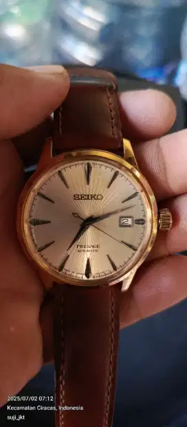Seiko presege gold