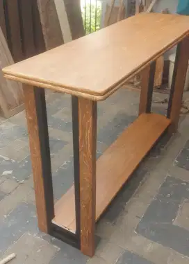 Meja konsul jati (teak console table)