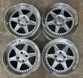 Velg ring 16 super star more cw33 ori japan pcd 4x100
