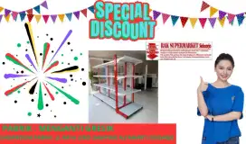 Rak minimarket gondola
