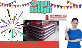 Meja kasir supermarket