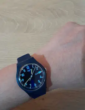 Swatch Sir Blue SO28N702 Ori Preloved