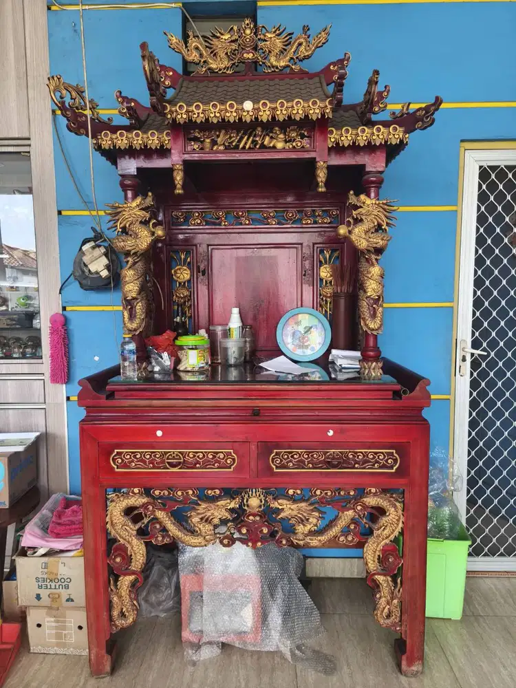 Altar meja sembahyang Full Jati Asli