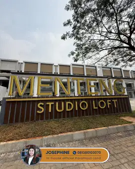 DIJUAL MENTENG STUDIO LOFT GADING SERPONG 3 LANTAI