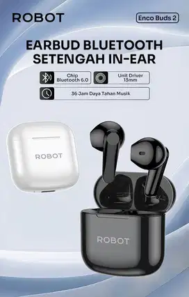HEADSET NIRKABLE  ROBOT ENCO BUDS 2