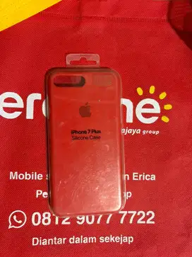 apple iphone 7 plus silicone case red product