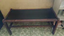 Meja kayu jati untuk kopi,kuat&kokoh