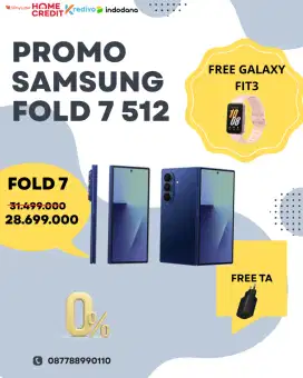 Samsung Fold 7 512 Gb Baru