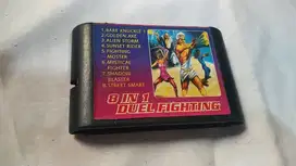 kaset game SEGA banyak permainan 8 in 1
