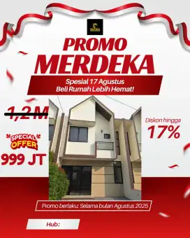 Siap Huni Spesial Price Kemerdekaan Dekat Ke Kantor Walikota Tangsel