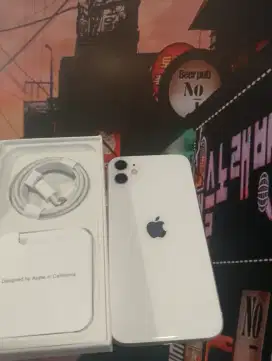 Iphone 11 128gb enakan putih