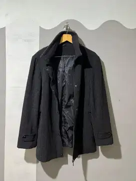 Wool Coat Classic Jacket Pria size L