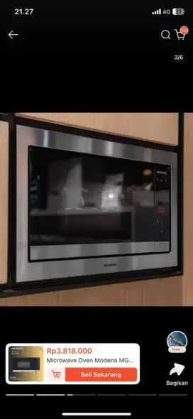 Microwave Modena Type MG 3116