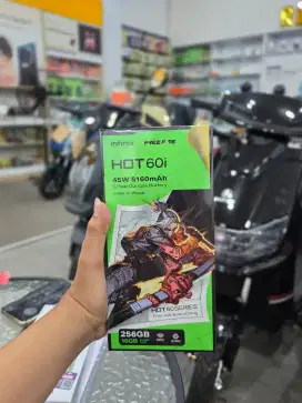 INFINIX HOT 6OI 8/256 GB 
Gratis earphone